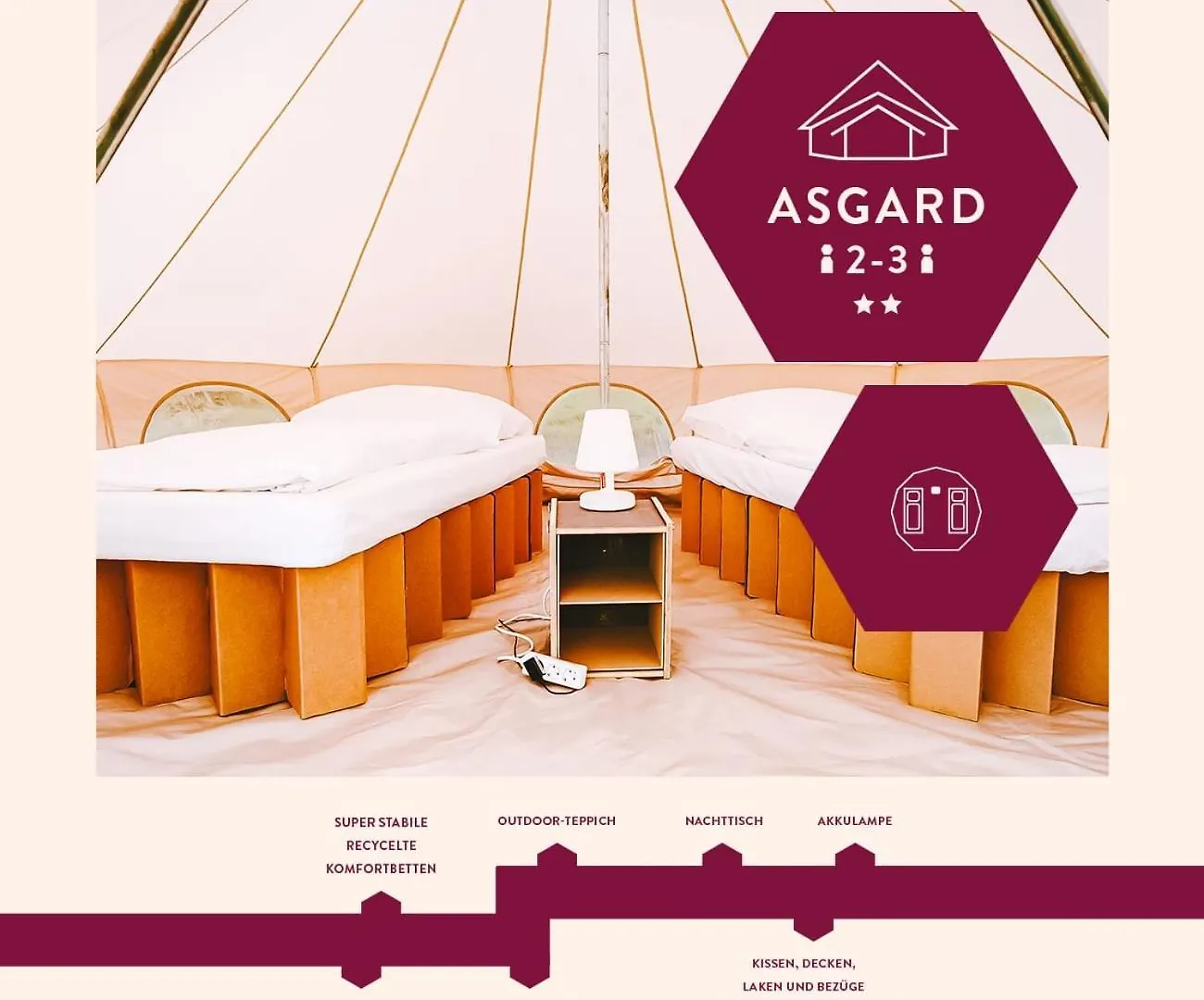 Datev Challenge Roth - Domo Camp Glamping Village Hilpoltstein 0*,  Germany